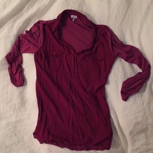Splendid long sleeve shirt